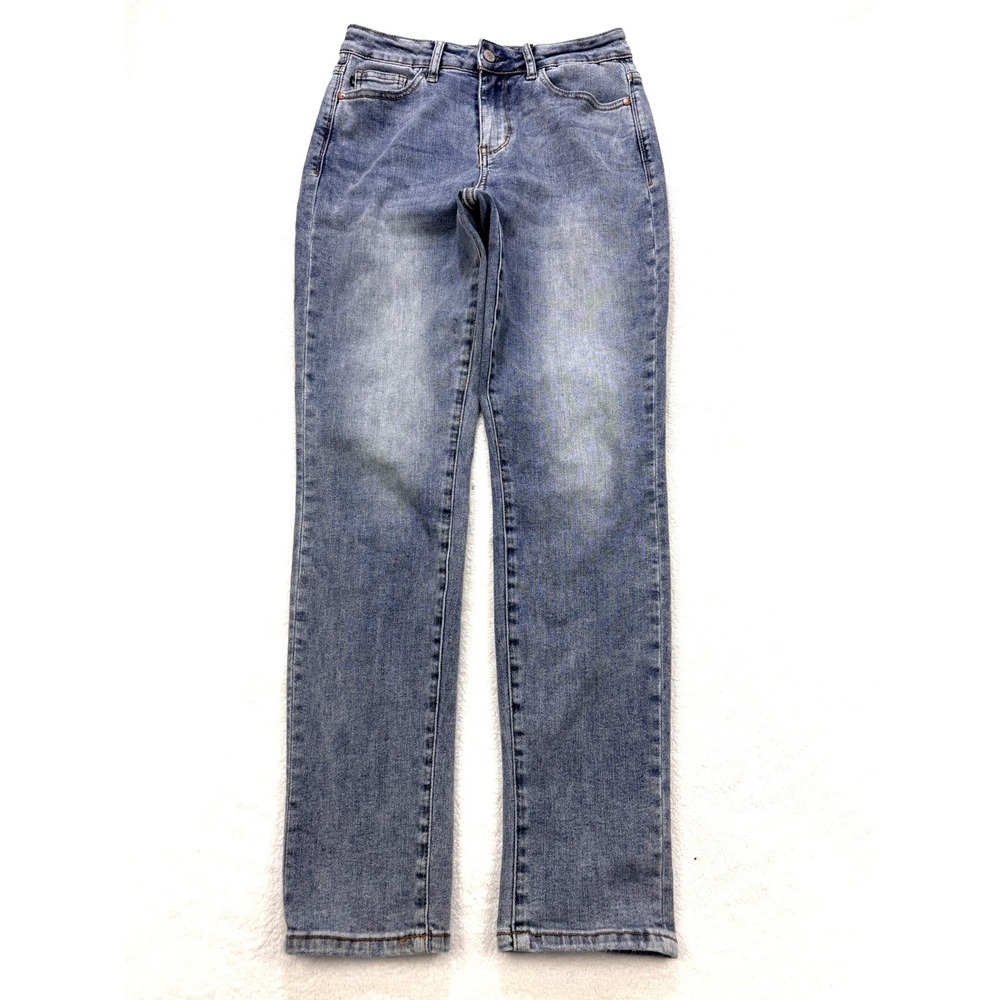 Judy Blue Jeans Women 3/26 Distress Blue High Boyfriend Fit‎ 30" Grunge JB88337